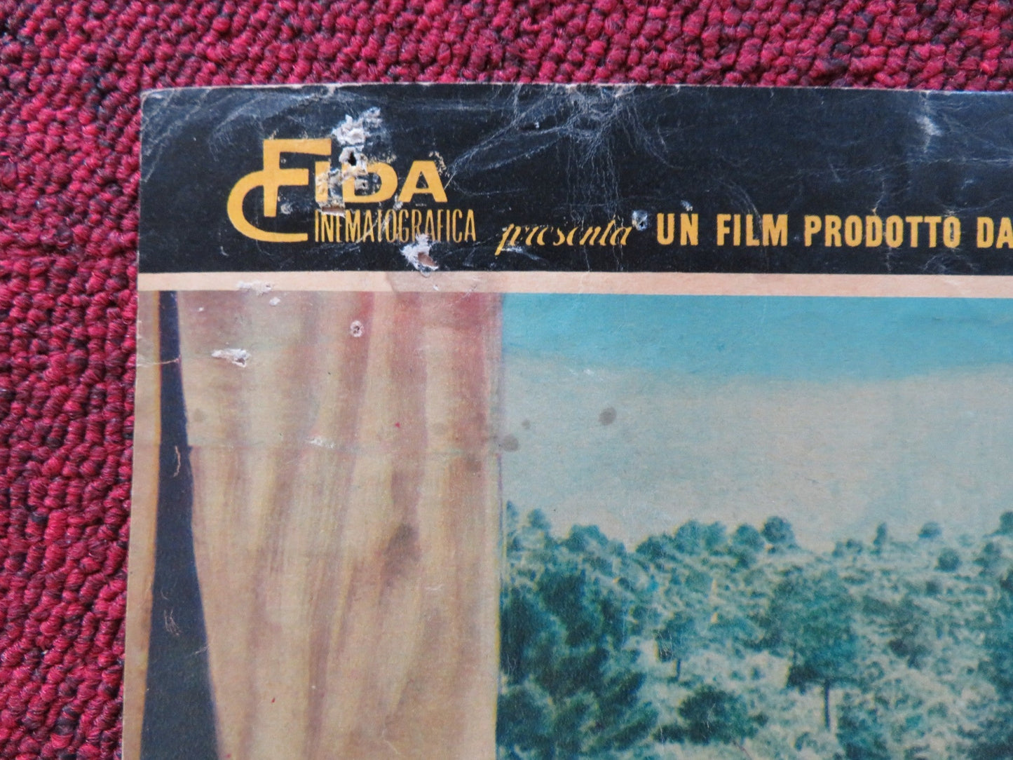 KILL THEM ALL AND COME BACK ALONE - C ITALIAN FOTOBUSTA POSTER C. CONNORS 1968 Rendezvous Cinema Movie posters