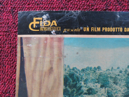 KILL THEM ALL AND COME BACK ALONE - C ITALIAN FOTOBUSTA POSTER C. CONNORS 1968 Rendezvous Cinema Movie posters