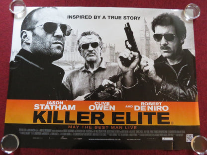 KILLER ELITE UK QUAD (30"x 40") ROLLED POSTER JASON STATHAM ROBERT DE NIRO 2011 Rendezvous Cinema Movie posters