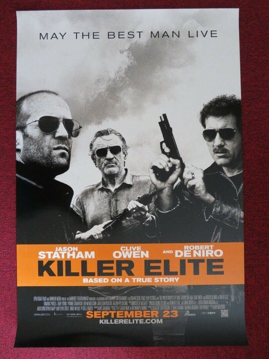 KILLER ELITE US ONE SHEET ROLLED POSTER CLIVE OWEN JASON STATHAM 2011 Movie posters