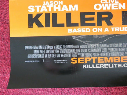 KILLER ELITE US ONE SHEET ROLLED POSTER CLIVE OWEN JASON STATHAM 2011 Movie posters