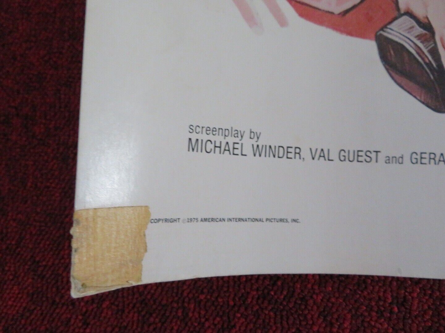 KILLER FORCE US HALF SHEET (22"x 28") POSTER TELLY SAVALAS PETER FONDA 1976 Movie posters