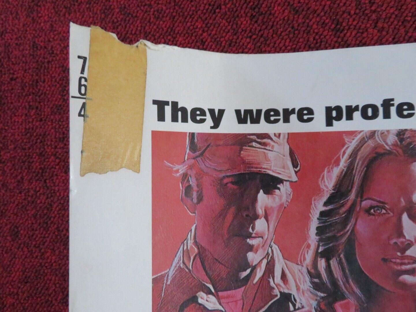 KILLER FORCE US HALF SHEET (22"x 28") POSTER TELLY SAVALAS PETER FONDA 1976 Movie posters