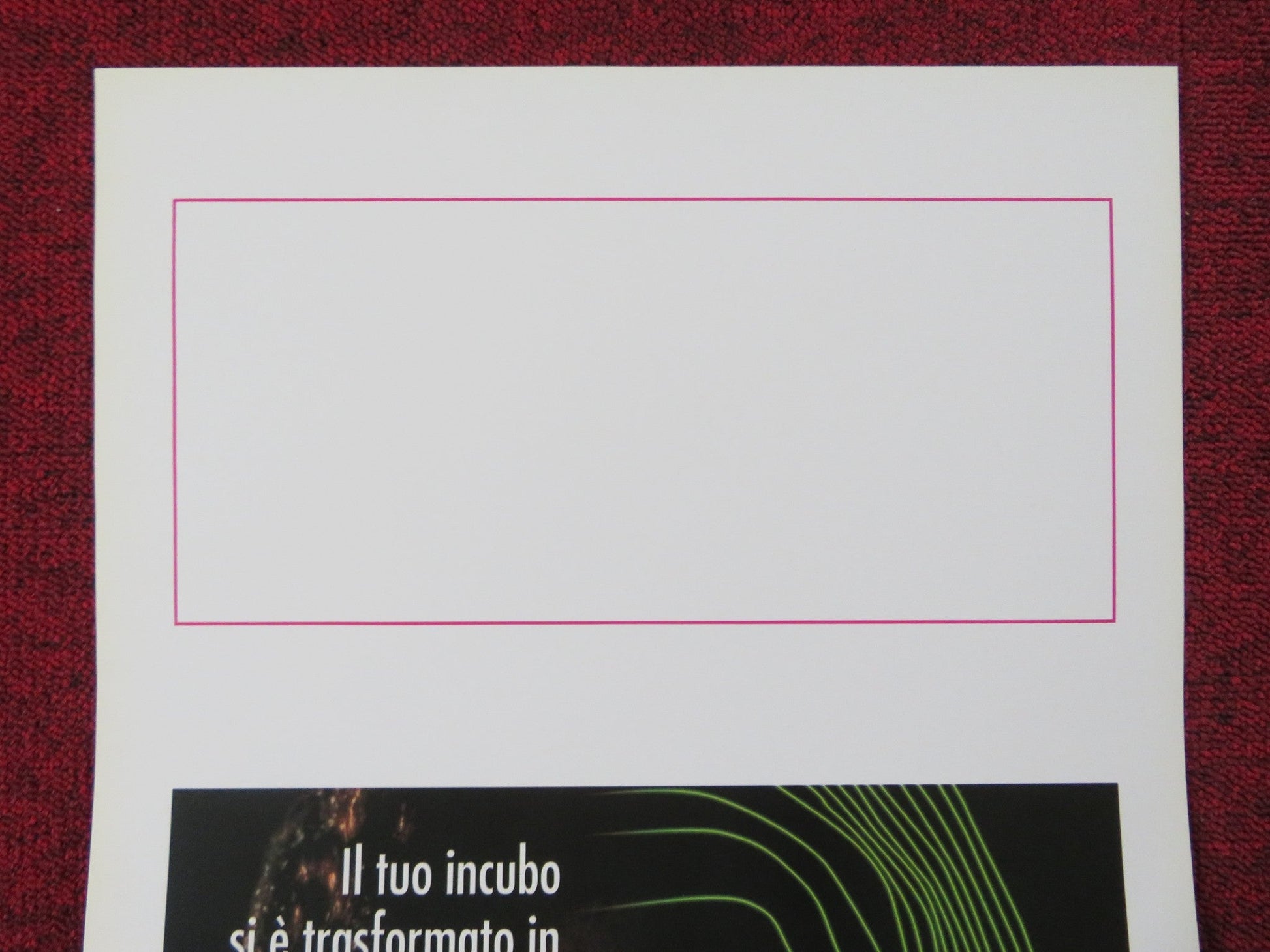 KILLER MACHINE ITALIAN LOCANDINA POSTER KAREN ALLEN CHRIS MULKEY 1994 Rendezvous Cinema Movie posters