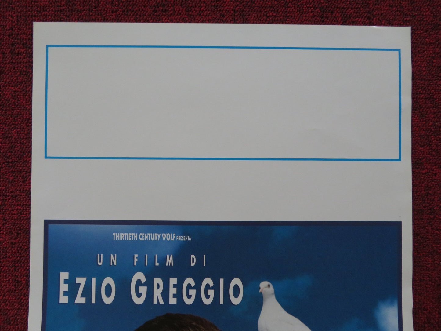 KILLER PER CASO ITALIAN LOCANDINA POSTER EZIO GREGGIO JESSICA LUNDY 1997 Rendezvous Cinema Movie posters