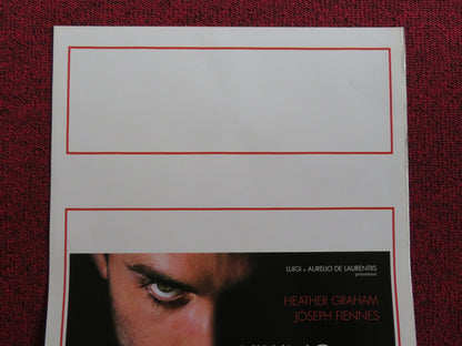 KILLING ME SOFTLY ITALIAN LOCANDINA POSTER HEATHER GRAHAM JOSEPH FIENNES 2002 Rendezvous Cinema Movie posters