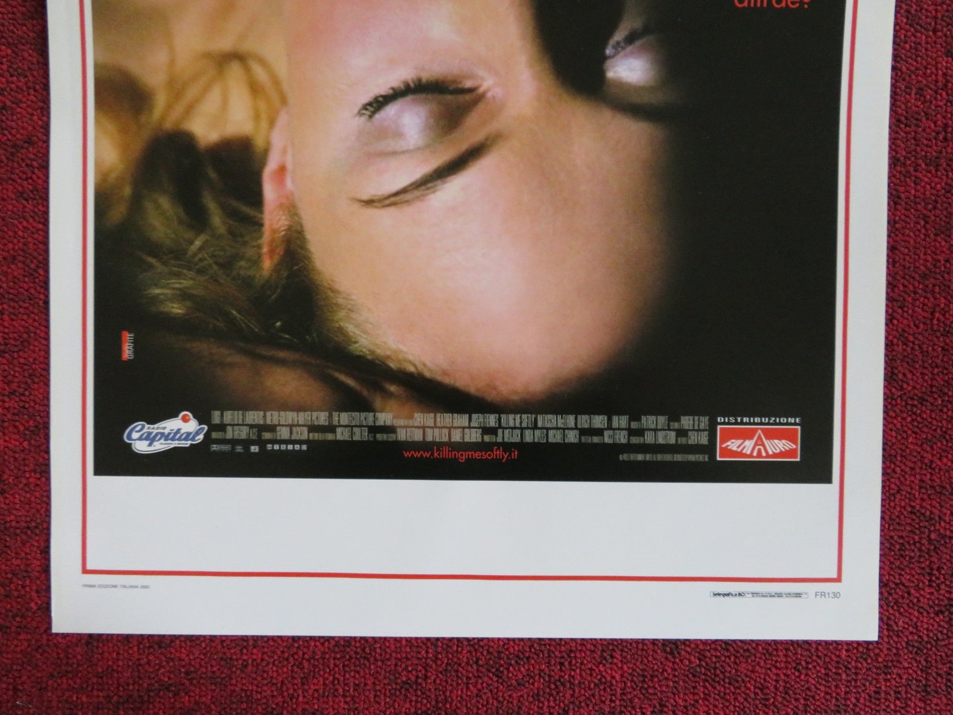 KILLING ME SOFTLY ITALIAN LOCANDINA POSTER HEATHER GRAHAM JOSEPH FIENNES 2002 Rendezvous Cinema Movie posters