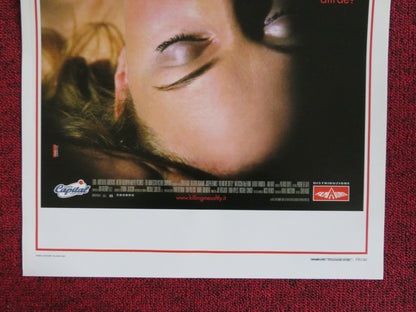 KILLING ME SOFTLY ITALIAN LOCANDINA POSTER HEATHER GRAHAM JOSEPH FIENNES 2002 Rendezvous Cinema Movie posters