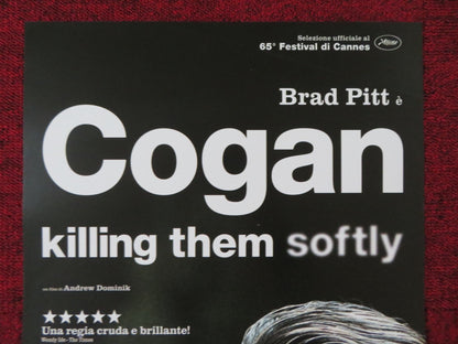 KILLING THEM SOFTLY ITALIAN LOCANDINA POSTER BRAD PITT RAY LIOTTA 2012 Rendezvous Cinema Movie posters