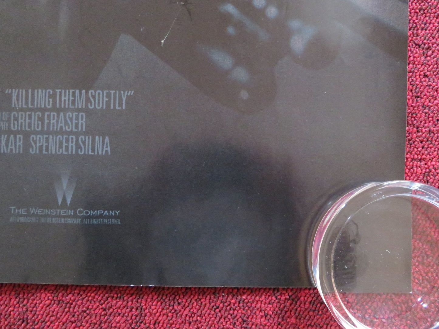 KILLING THEM SOFTLY UK QUAD (30"x 40") ROLLED POSTER BRAD PITT RAY LIOTTA 2012 Rendezvous Cinema Movie posters