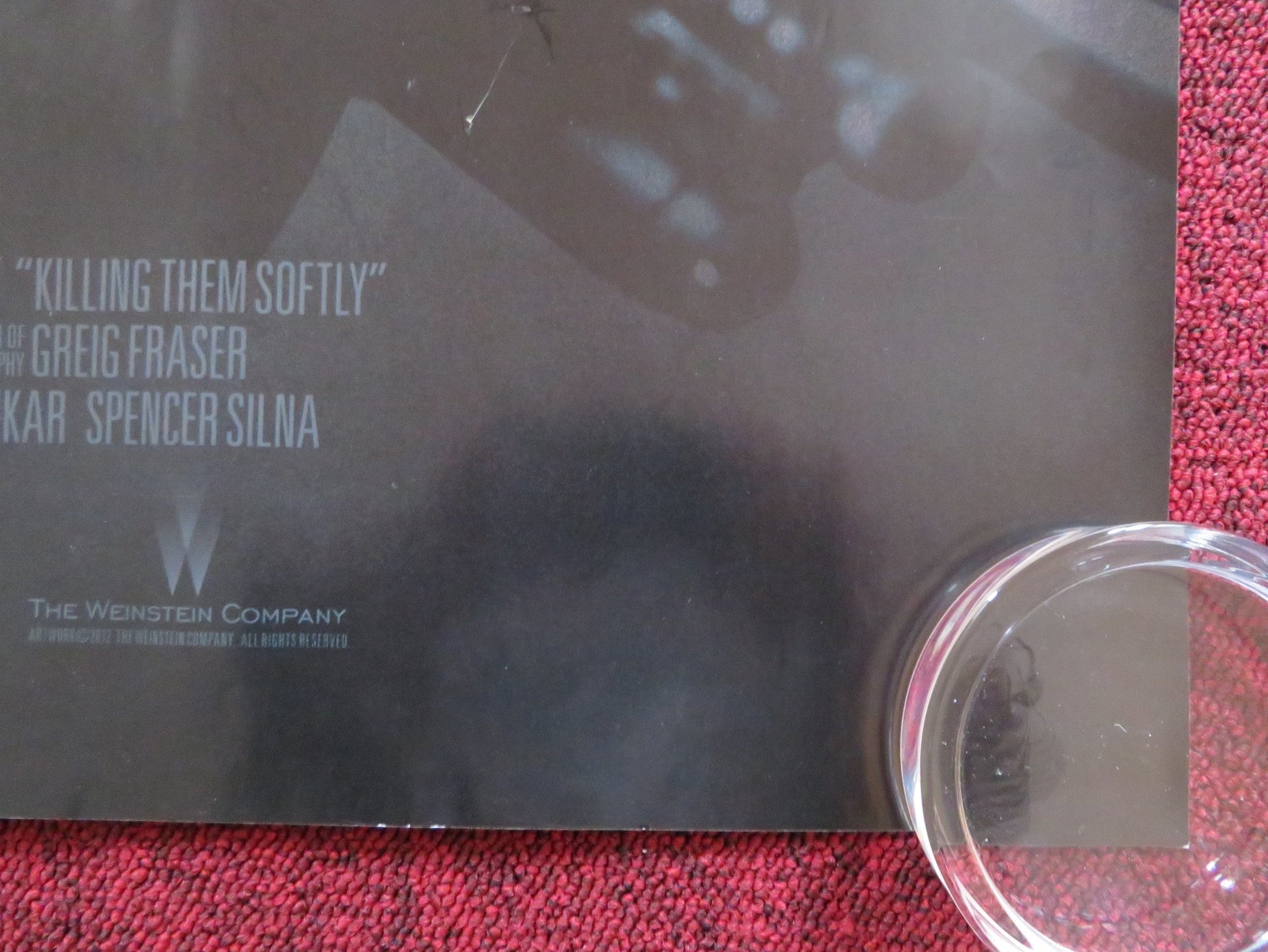 KILLING THEM SOFTLY UK QUAD (30"x 40") ROLLED POSTER BRAD PITT RAY LIOTTA 2012 Rendezvous Cinema Movie posters