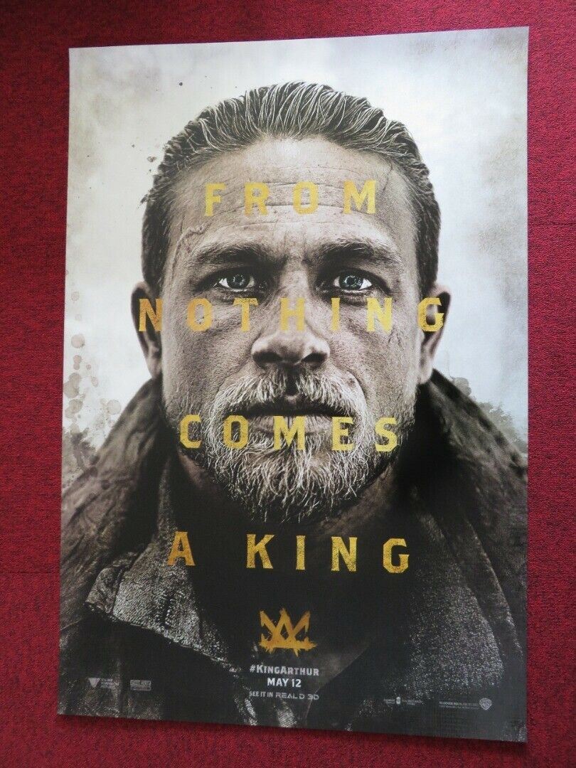 KING ARTHUR: LEGEND OF THE SWORD US ONE SHEET ROLLED POSTER GUY RICHIE 2017 - Rendezvous Cinema