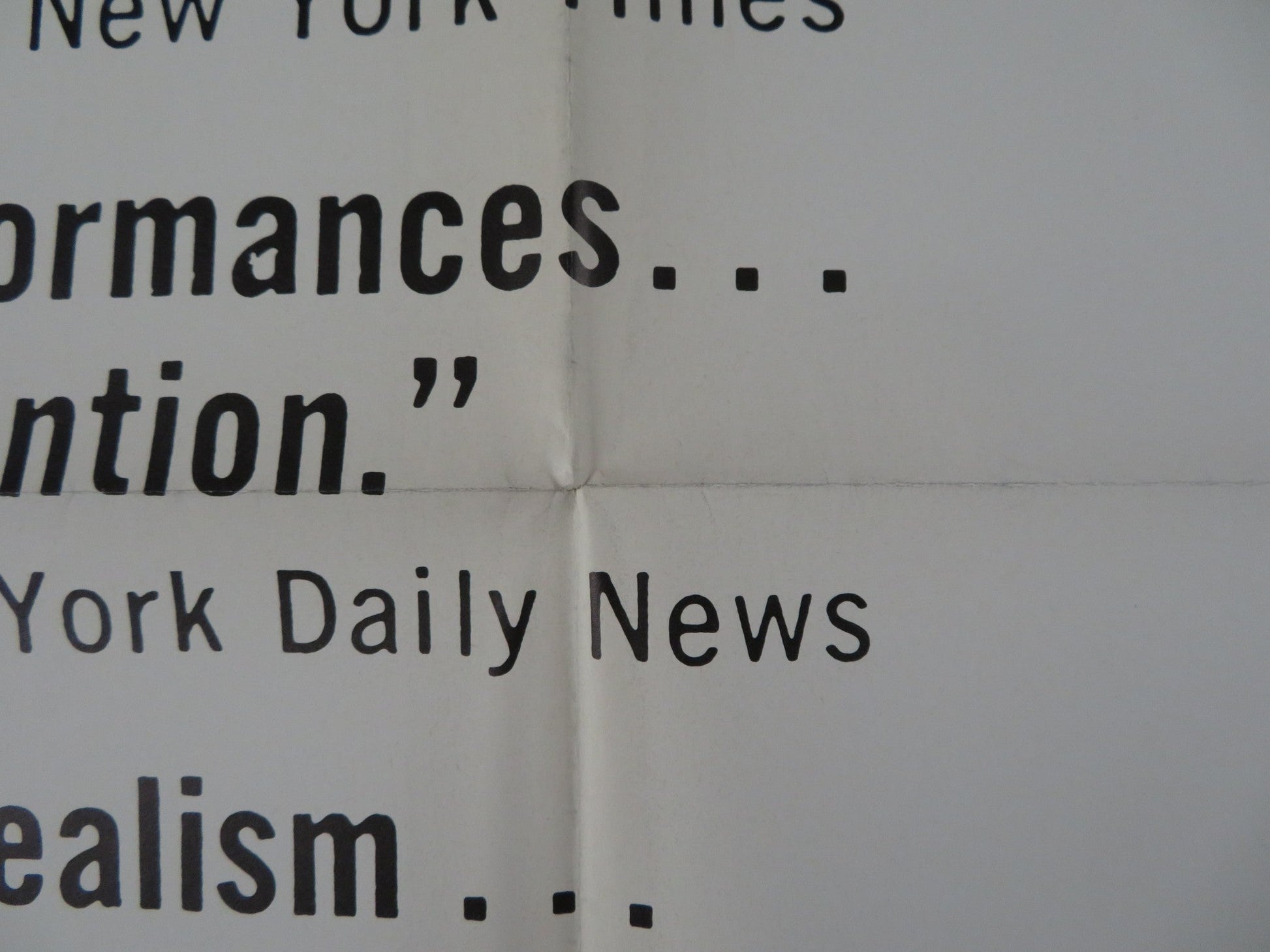 KING & COUNTRY FOLDED US ONE SHEET POSTER DIRK BOGARDE TOM COURTENAY 1966 Rendezvous Cinema Movie posters