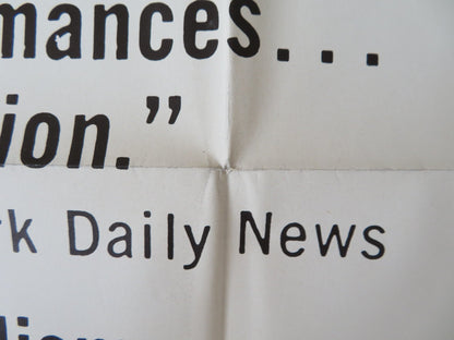 KING & COUNTRY FOLDED US ONE SHEET POSTER DIRK BOGARDE TOM COURTENAY 1966 Rendezvous Cinema Movie posters