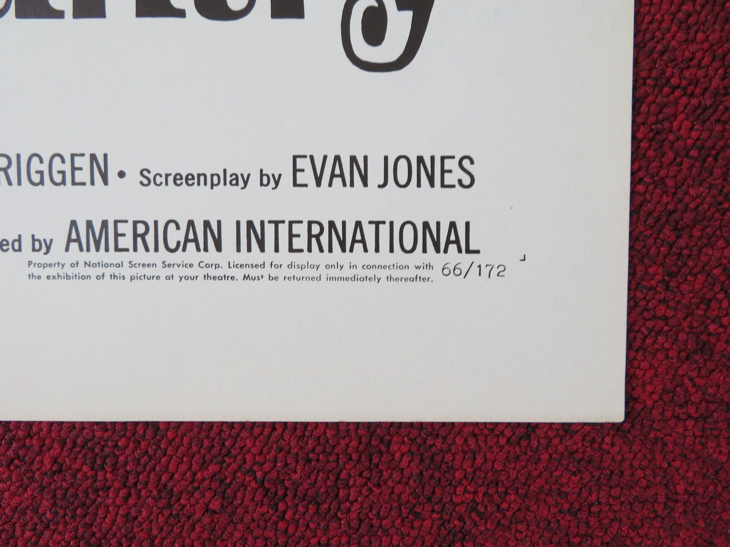 KING & COUNTRY FOLDED US ONE SHEET POSTER DIRK BOGARDE TOM COURTENAY 1966 Rendezvous Cinema Movie posters