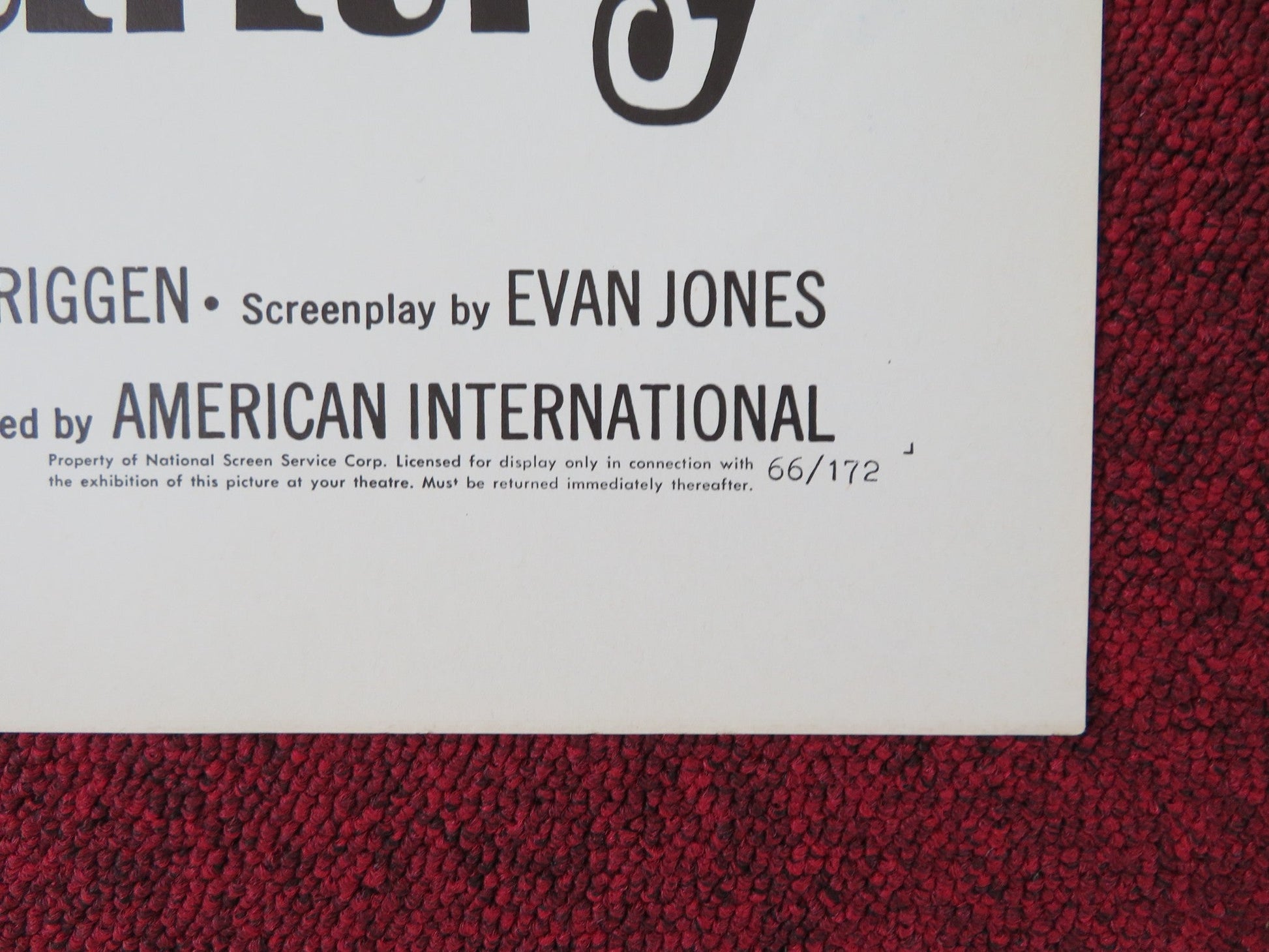 KING & COUNTRY FOLDED US ONE SHEET POSTER DIRK BOGARDE TOM COURTENAY 1966 Rendezvous Cinema Movie posters