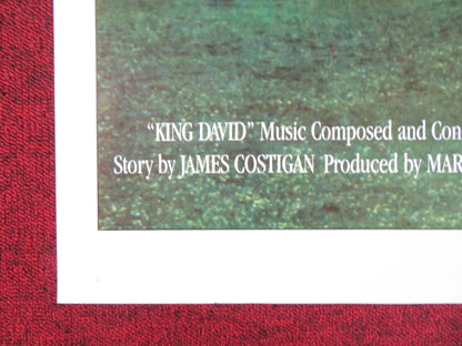 KING DAVID FOLDED US ONE SHEET POSTER RICHARD GERE EDWARD WOODWARD 1985 Rendezvous Cinema Movie posters