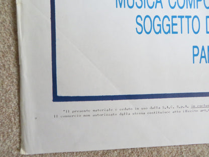 KING DAVID ITALIAN 2 FOGLIO POSTER RICHARD GERE EDWARD WOODWARD 1985 Rendezvous Cinema Movie posters