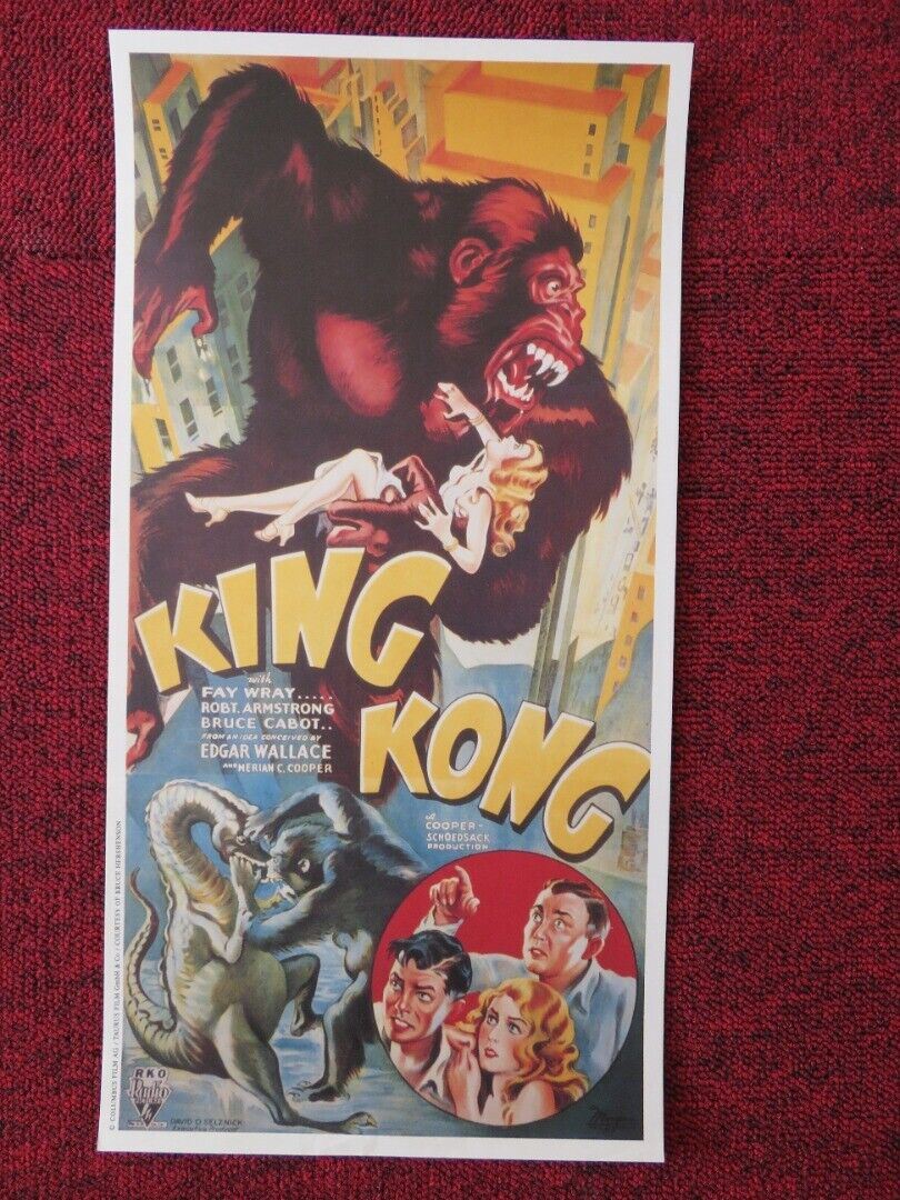 KING KONG US (15.5"x 8") REPRODUCTION PHOTO POSTER FAY WRAY ROBERT ARMSTRONG Movie posters