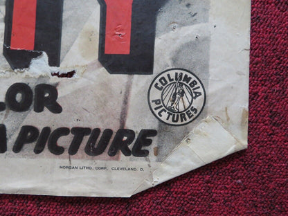 KING OF DODGE CITY FOLDED U.S ONE SHEET POSTER BILL ELLIOTT TEX RITTER 1941 - Rendezvous Cinema