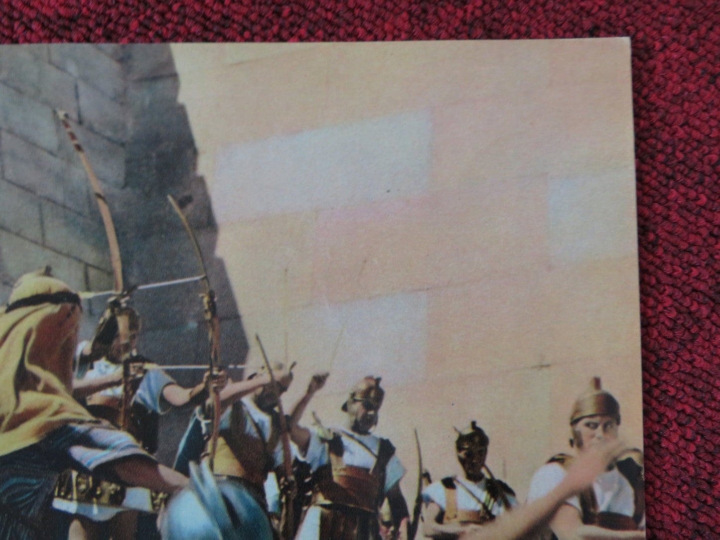 KING OF KINGS - A ITALIAN FOTOBUSTA POSTER JEFFREY HUNTER SIOBHAN MCKENNA 1961 Rendezvous Cinema Movie posters