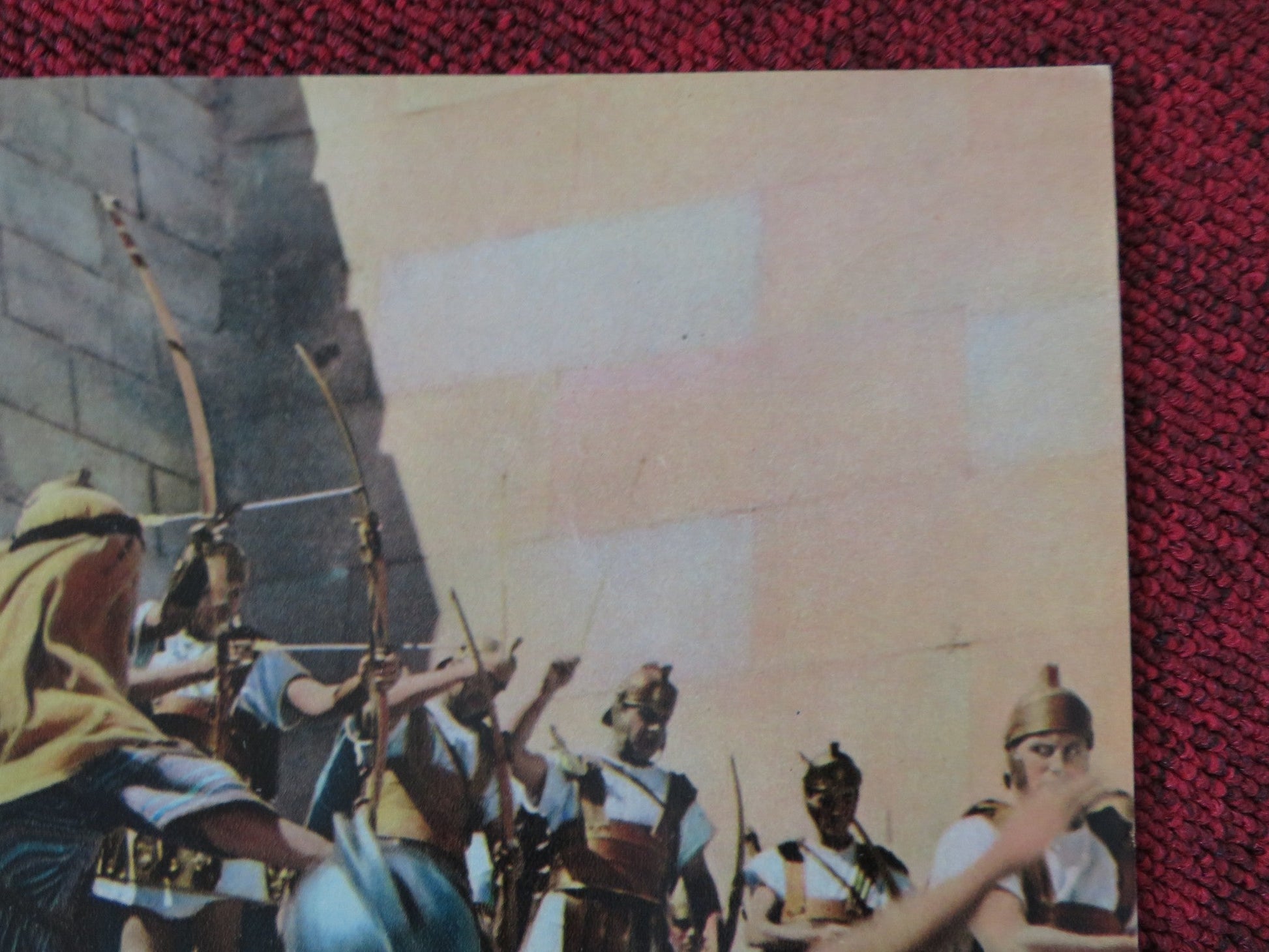 KING OF KINGS - A ITALIAN FOTOBUSTA POSTER JEFFREY HUNTER SIOBHAN MCKENNA 1961 Rendezvous Cinema Movie posters