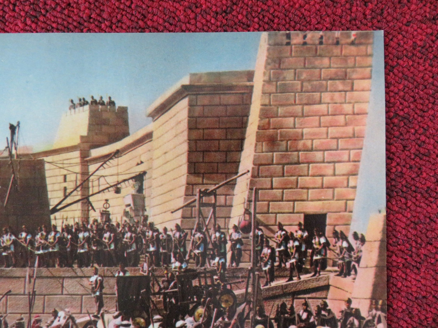 KING OF KINGS - B ITALIAN FOTOBUSTA POSTER JEFFREY HUNTER SIOBHAN MCKENNA 1961 Rendezvous Cinema Movie posters