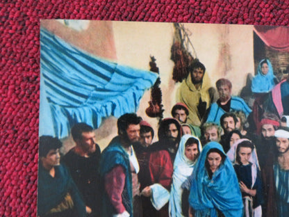 KING OF KINGS - C ITALIAN FOTOBUSTA POSTER JEFFREY HUNTER SIOBHAN MCKENNA 1961 Rendezvous Cinema Movie posters