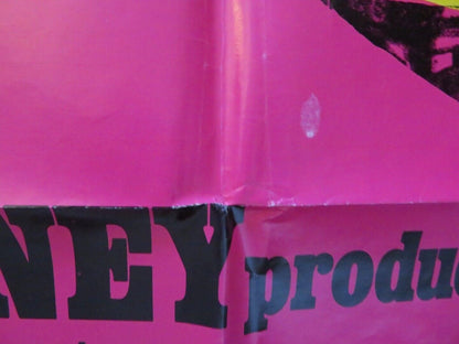 KING OF THE GRIZZLIES FOLDED US ONE SHEET POSTER DISNEY 1970 Movie posters