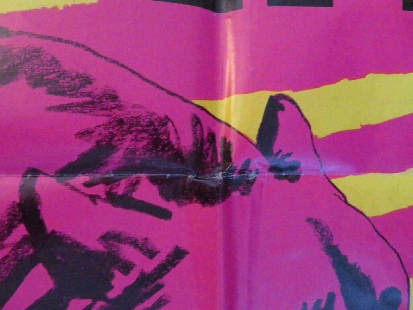 KING OF THE GRIZZLIES FOLDED US ONE SHEET POSTER DISNEY 1970 Movie posters