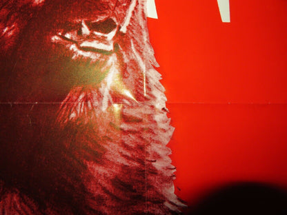 KING OF THE GRIZZLIES TEASER FOLDED US ONE SHEET POSTER DISNEY JOHN YESNO 1970 - Rendezvous Cinema