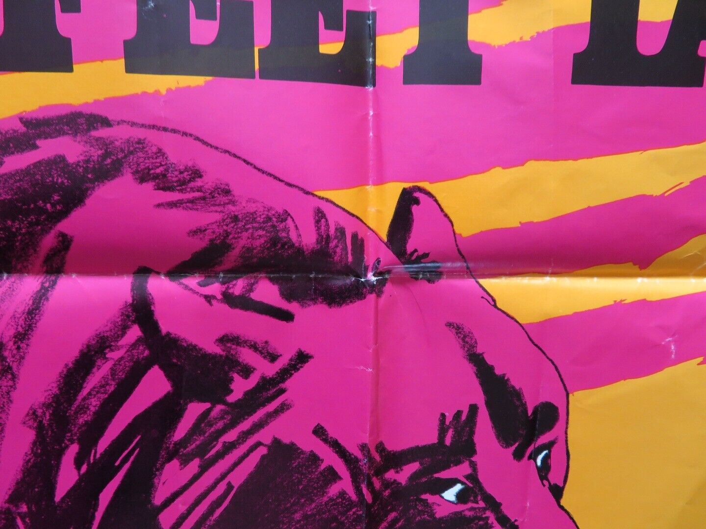 KING OF THE GRIZZLIES USA ONE SHEET FOLDED POSTER DISNEY JOHN YESNO 1970 Movie posters