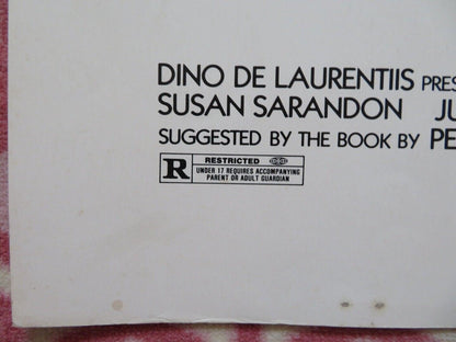 KING OF THE GYPSIES US HALF SHEET (22"x 28") POSTER STERLING HAYDEN 1978 Movie posters