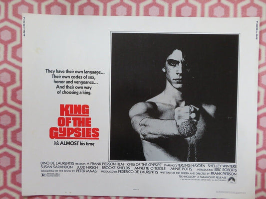 KING OF THE GYPSIES US HALF SHEET (22"x 28") POSTER STERLING HAYDEN 1978 Movie posters