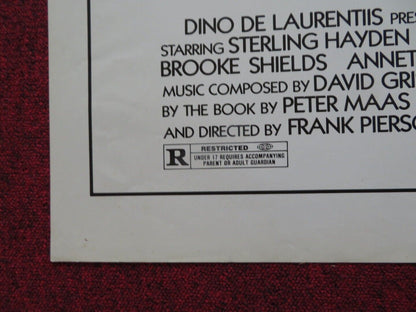 KING OF THE GYPSIES US ONE SHEET POSTER STERLING HAYDEN 1978 Rendezvous Cinema Movie posters