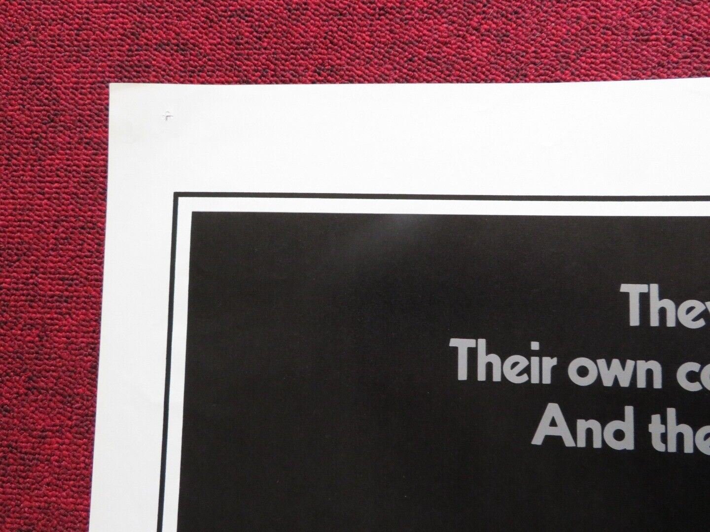 KING OF THE GYPSIES US ONE SHEET POSTER STERLING HAYDEN 1978 Rendezvous Cinema Movie posters