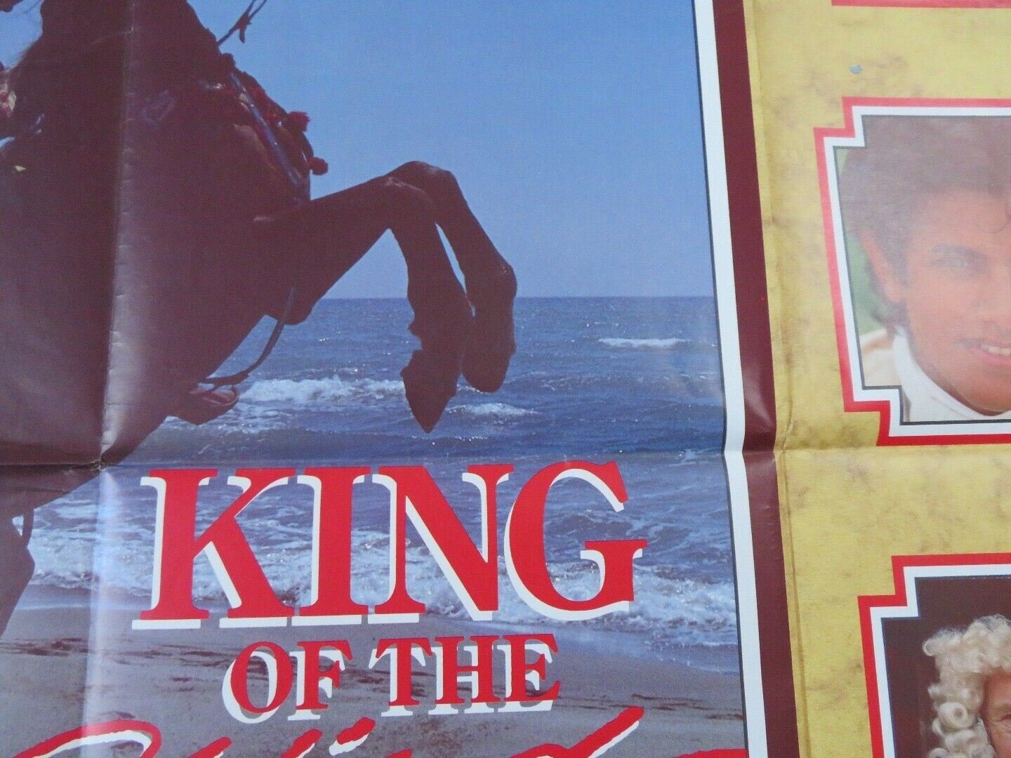 KING OF THE WIND BRITISH QUAD (30" x 40") POSTER RICHARD HARRIS GLENDA JACKSON Movie posters