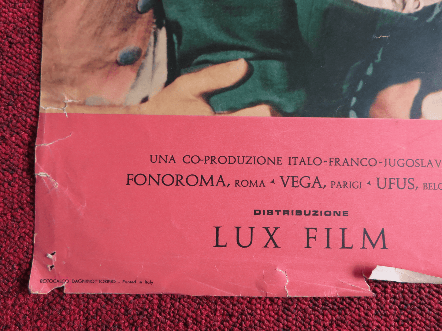 KING ON HORSEBACK ITALIAN FOTOBUSTA POSTER ELEONORA ROSSI DRAGO 1958 Rendezvous Cinema Movie posters