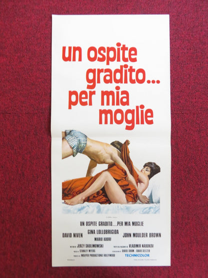 KING, QUEEN, KNAVE ITALIAN LOCANDINA POSTER DAVID NIVEN GINA LOLLOBRIGIDA 1974 Rendezvous Cinema Movie posters