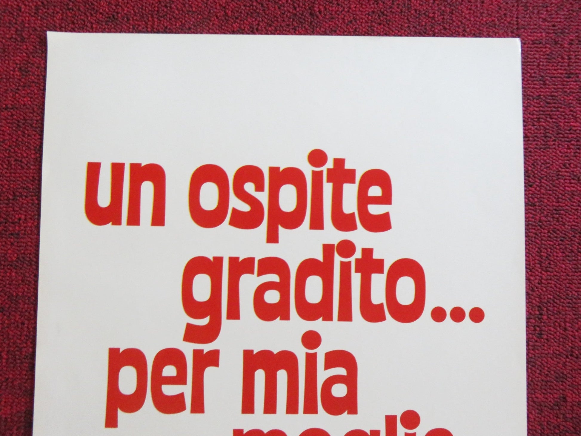 KING, QUEEN, KNAVE ITALIAN LOCANDINA POSTER DAVID NIVEN GINA LOLLOBRIGIDA 1974 Rendezvous Cinema Movie posters