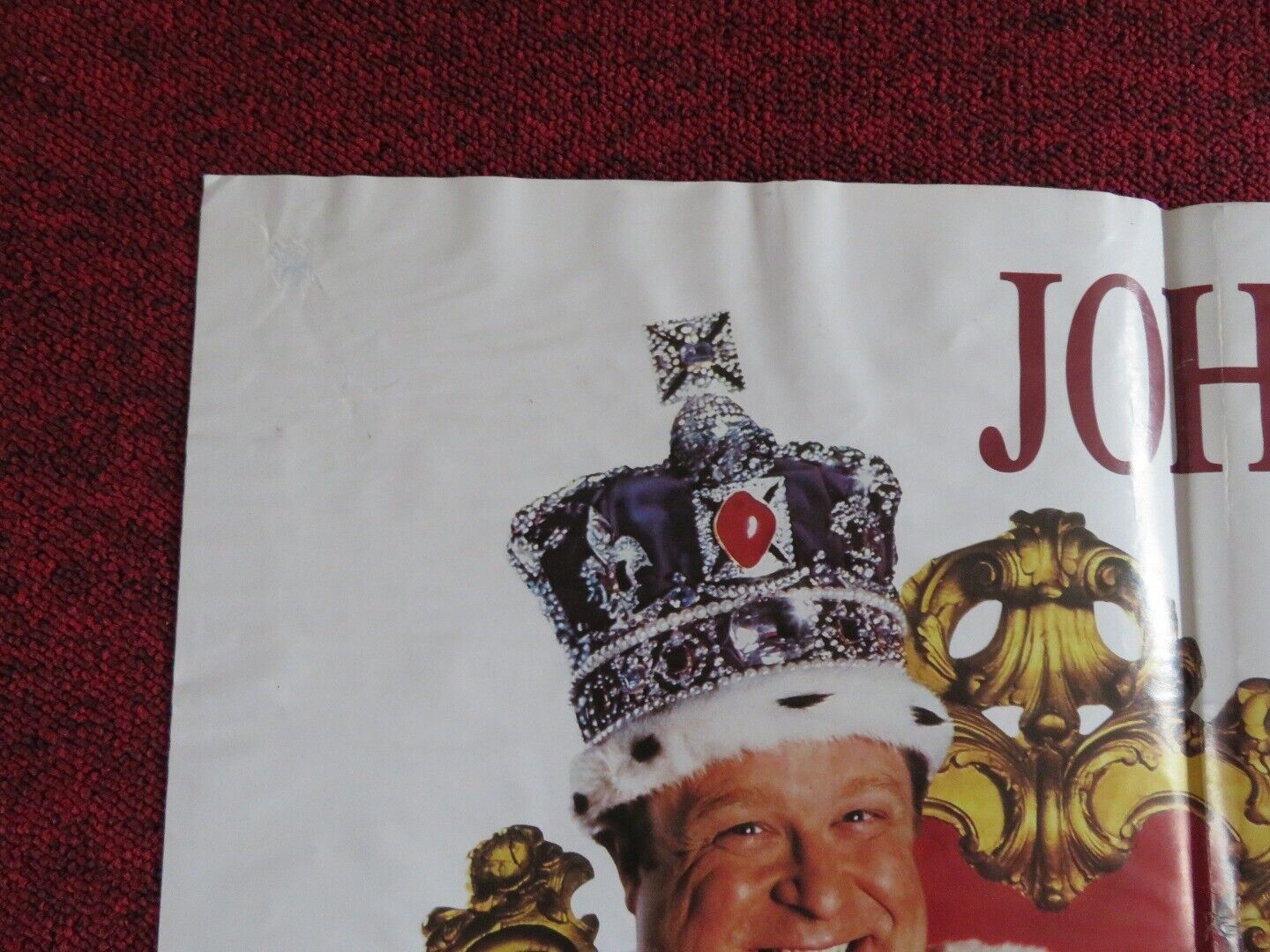 KING RALPH UK QUAD POSTER JOHN GOODMAN PETER O'TOOLE 1991 - Rendezvous Cinema