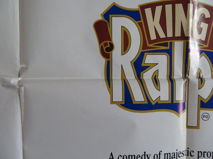 KING RALPH UK QUAD POSTER JOHN GOODMAN PETER O'TOOLE 1991 - Rendezvous Cinema