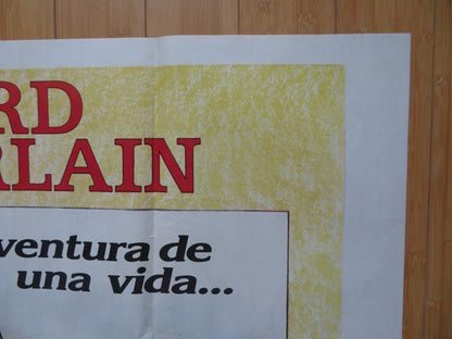 KING SOLOMON'S MINES - CANNON ARGENTINEAN POSTER RICHARD CHAMBERLAIN 1985 Rendezvous Cinema Movie posters