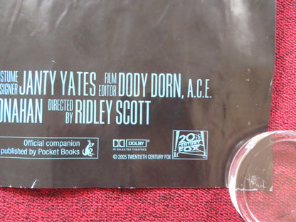 KINGDOM OF HEAVEN UK QUAD (30"x 40") ROLLED POSTER ORLANDO BLOOM EVA GREEN 2005 Rendezvous Cinema Movie posters