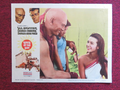KINGS OF THE SUN US LOBBY CARD FULL SET YUL BRYNNER GEORGE CHAKIRIS 1963 Rendezvous Cinema Movie posters