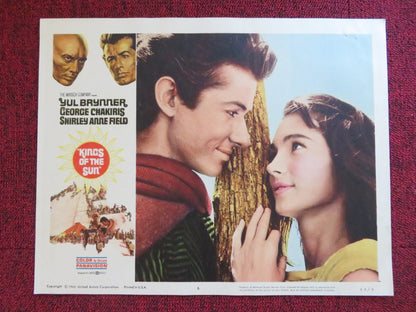 KINGS OF THE SUN US LOBBY CARD FULL SET YUL BRYNNER GEORGE CHAKIRIS 1963 Rendezvous Cinema Movie posters