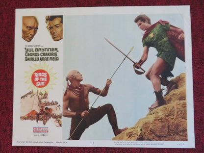 KINGS OF THE SUN US LOBBY CARD FULL SET YUL BRYNNER GEORGE CHAKIRIS 1963 Rendezvous Cinema Movie posters