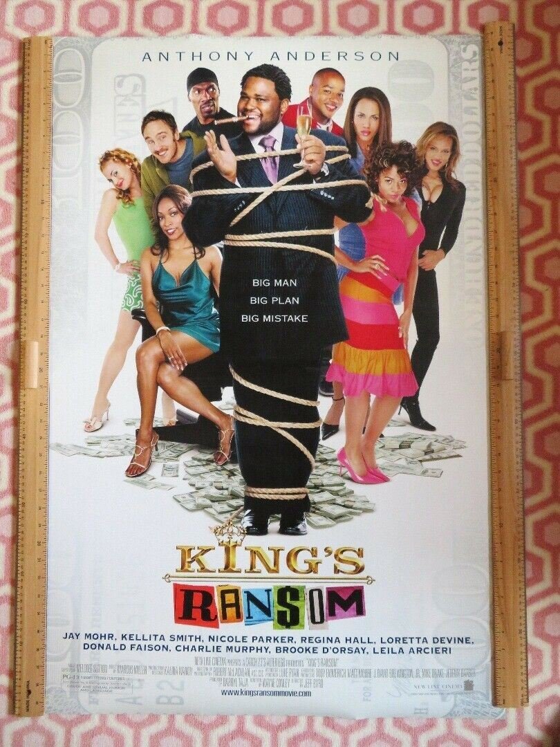 KING'S RANSOM US ROLLED POSTER ANTHONY ANDERSON 2005 Movie posters