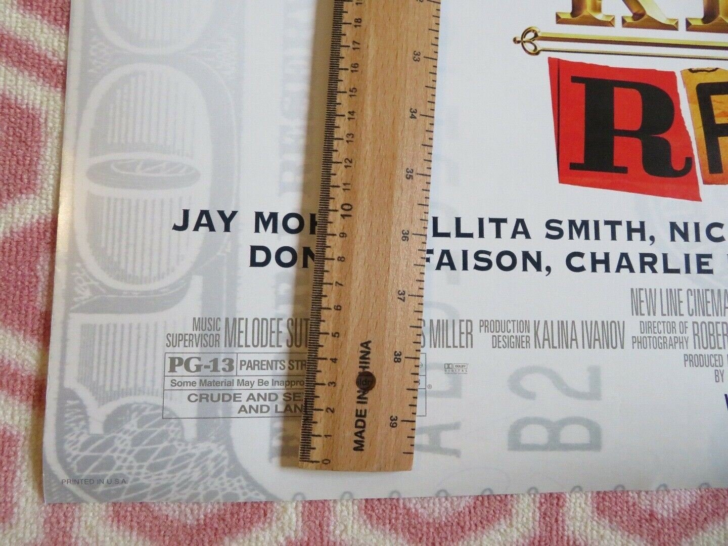 KING'S RANSOM US ROLLED POSTER ANTHONY ANDERSON 2005 Movie posters