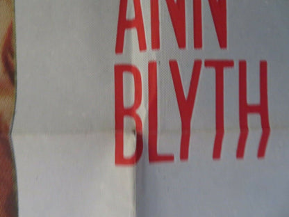 KINGS THIEF FOLDED US ONE SHEET POSTER ANN BLYTH DAVID NIVEN ROGER MOORE 1955 Movie posters